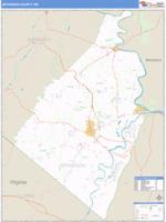 Jefferson County, WV Wall Map Zip Code