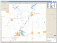 Chippewa County, WI Wall Map
