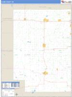 Clark County, WI Wall Map Zip Code