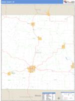 Green County, WI Wall Map Zip Code