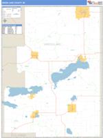 Green Lake County, WI Wall Map Zip Code