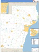 Manitowoc County, WI Wall Map