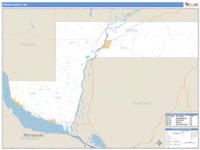 Pepin County, WI Wall Map Zip Code
