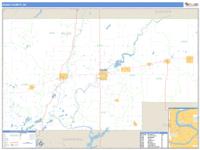 Rusk County, WI Wall Map