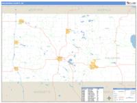 Waushara County, WI Wall Map