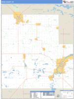 Wood County, WI Wall Map Zip Code