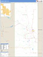 Goshen County, WY Wall Map Zip Code