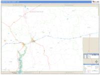 Sweetwater County, WY Wall Map