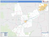 Billings Metro Area Wall Map