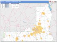 Dothan Metro Area Wall Map