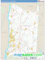 Dutchess County Metro Area Wall Map