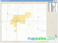 Enid Metro Area Wall Map