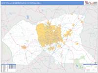 Fayetteville Metro Area Wall Map