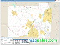 Hamilton-Middletown Metro Area Wall Map