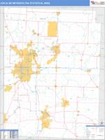 Joplin Metro Area Wall Map