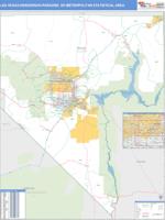 Las Vegas-Henderson-Paradise Metro Area Wall Map