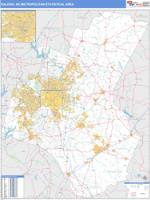 Raleigh Metro Area Wall Map