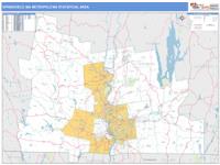 Springfield Metro Area Wall Map