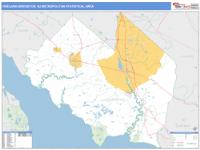 Vineland-Bridgeton Metro Area Wall Map