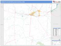 Farmington Metro Area Wall Map