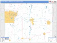 Battle Creek Metro Area Wall Map