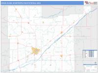 Grand Island Metro Area Wall Map