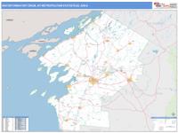 Coachella Valley Metro Area Wall Map