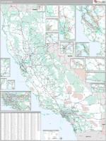 California  Wall Map