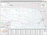 Nebraska  Wall Map Zip Code
