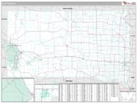 South Dakota  Wall Map