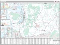 Washington  Wall Map