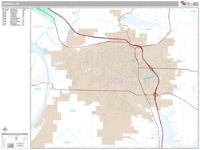 Conway Wall Map Zip Code