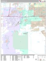 Avondale Wall Map Zip Code