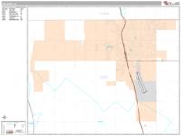 Delano Wall Map Zip Code