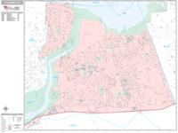 Folsom Wall Map Zip Code