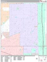 Gardena Wall Map Zip Code
