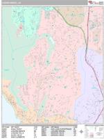 Laguna Niguel Wall Map Zip Code