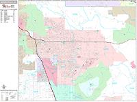 Moreno Valley Wall Map