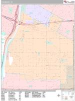 Paramount Wall Map Zip Code