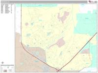 Rocklin Wall Map Zip Code