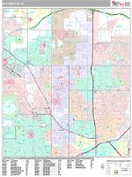 Westminster Wall Map