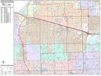 Davie Wall Map Zip Code