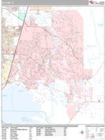Deltona Wall Map Zip Code