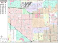Hialeah Wall Map Zip Code