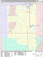 Margate Wall Map Zip Code