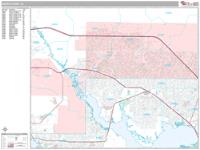 North Port Wall Map Zip Code