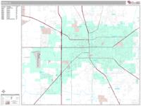 Ocala Wall Map Zip Code
