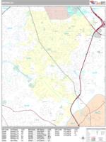 Smyrna Wall Map Zip Code