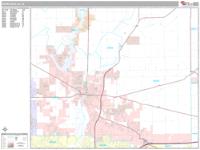 Noblesville Wall Map Zip Code