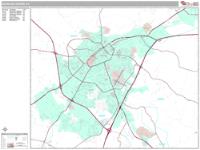 Bowling Green Wall Map Zip Code